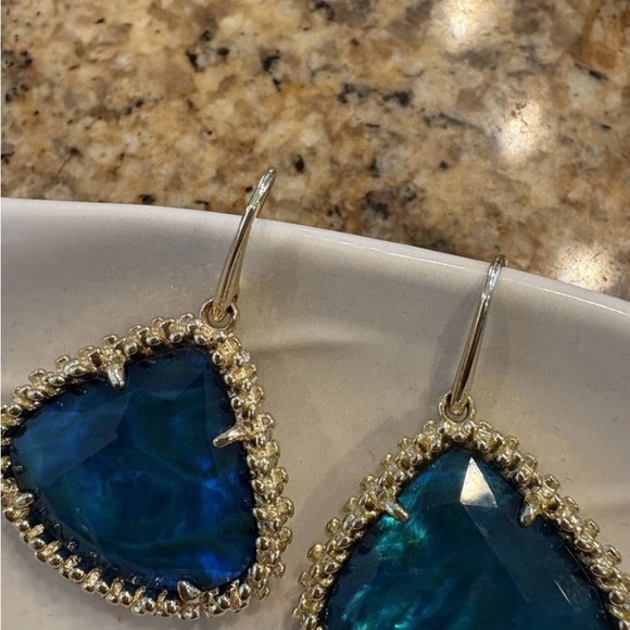 Jewelry - Kendra Scott drop turquoise earrings